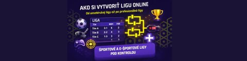 Vytvorenie ligy online: Od amatérskej ligy až po profesionálne