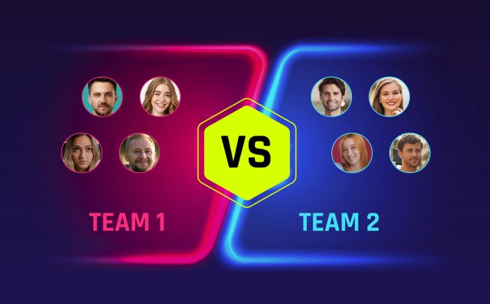 Team 1 vs Team 2
